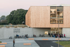 Collège Simone Veil | Escuelas | Dietrich Untertrifaller