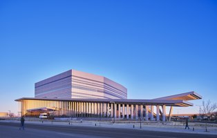 Buddy Holly Hall of Performing Arts and Sciences | Sports halls | Diamond Schmitt Architects