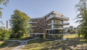 Living in the Spinnereipark (Y-Houses) | Apartment blocks | Behnisch Architekten