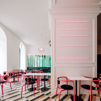 LULU Bar and Restaurant | Café interiors | DC . AD - Duarte Caldas Architecture . Design