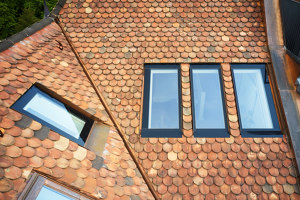 Dachfenster s: 211E – Entwicklung 3teilige Lösung in einem Fensterflügel | Manufacturer references | s: stebler