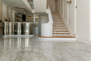 The alluring beauty of porcelain tiles in a location for luxury events | Manufacturer references | Atlas Concorde