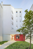 Street and Garden Apartments | Immeubles | rh+ architecture