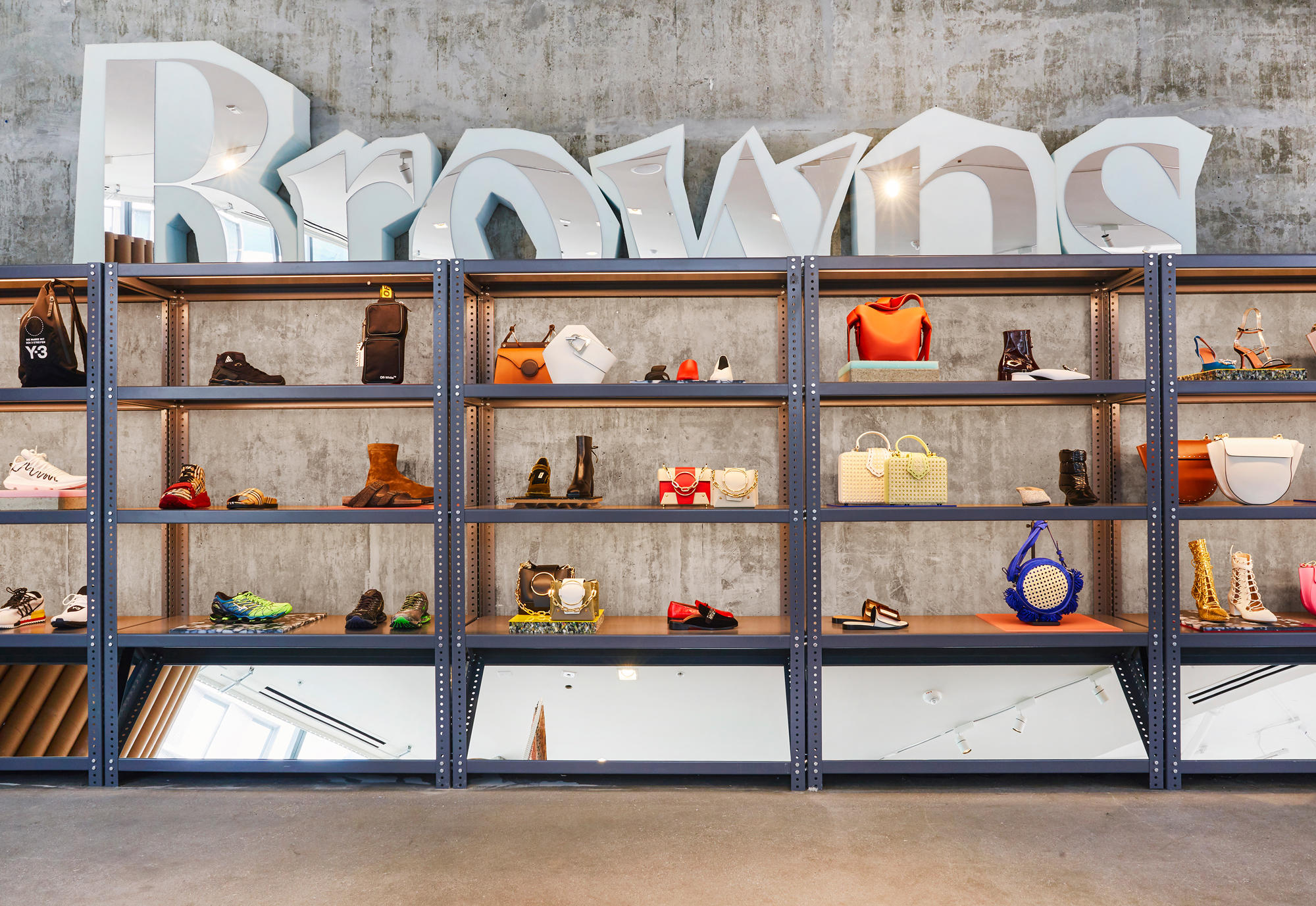 Browns Fashion LA pop-up by Brinkworth