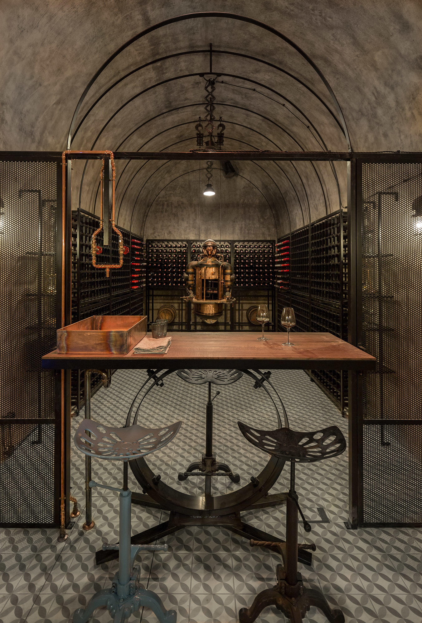 Private Wine Cellar By Dizaino Virtuve Shop Interiors