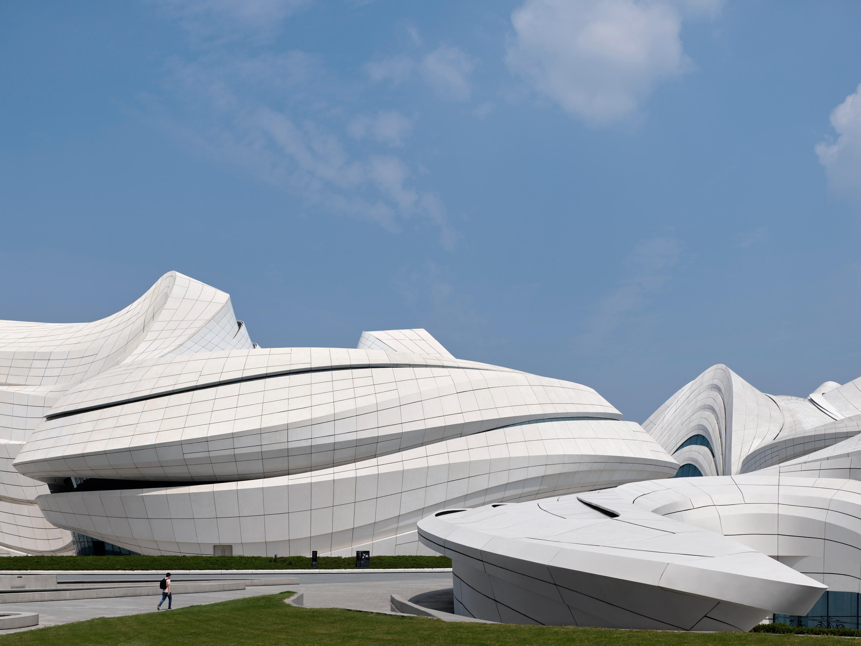 Changsha Meixihu International Cultural Centre by Zaha Hadid Architects ...