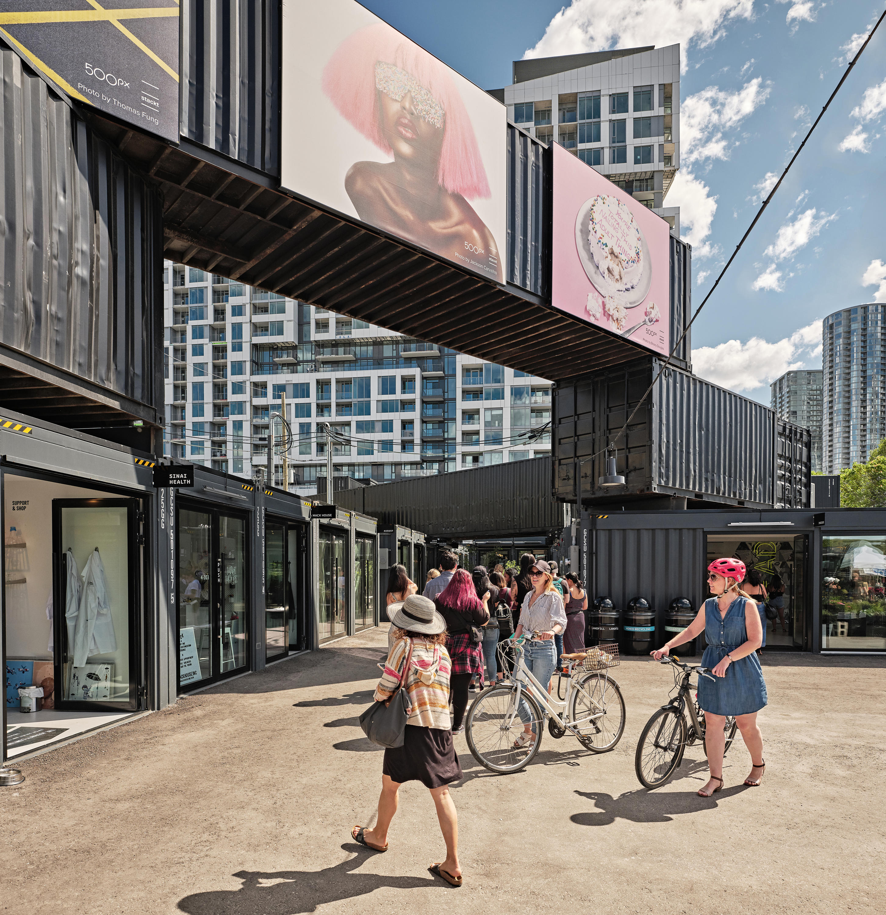 The story behind Toronto's shipping container market Stackt - NOW Magazine