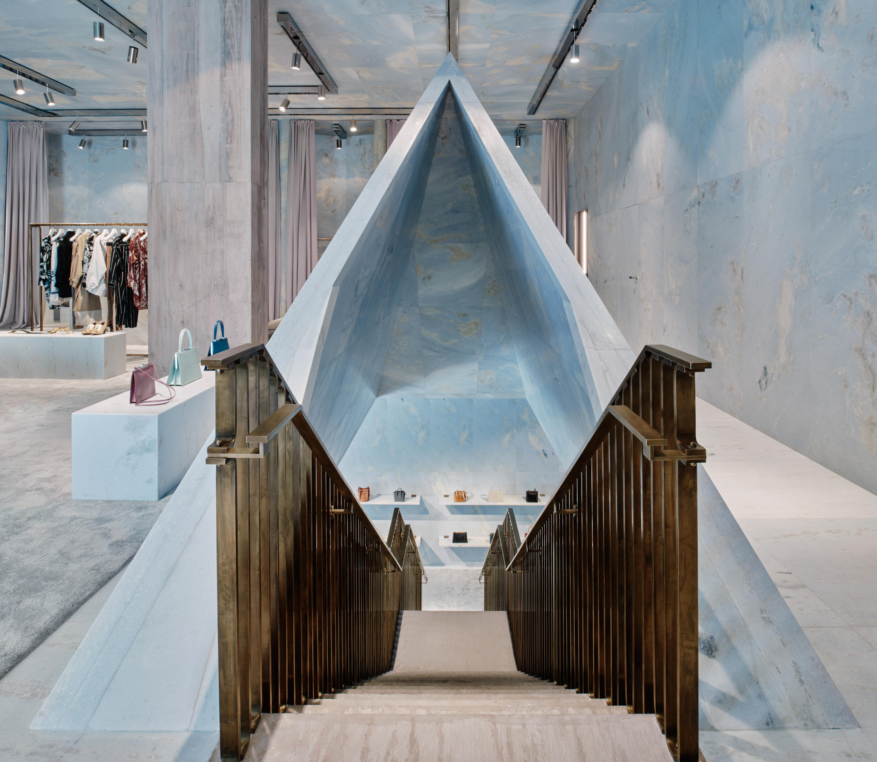 Céline Flagship Store by Valerio Olgiati | Shop interiors