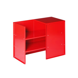 Seat/Table/Shelf 9 | open base | Lehni