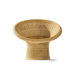 E 10 rattan lounge chair | Armchairs | Richard Lampert