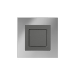 EDIZIO.liv prestige chrome steel polished | Push-button switches | Feller