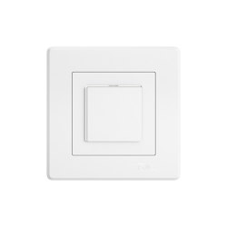 Switches, push buttons and sockets | EDIZIO.liv Pressure switch Illuminated With side lens | Interrupteurs à bouton poussoir | Feller