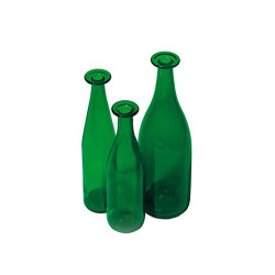 3 Green Bottles | Vases | Cappellini