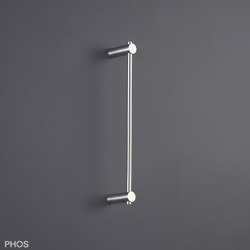 Bow handle, continuous, handle bar Ø6 mm, 208 mm long | Cabinet handles | PHOS Design