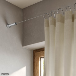 Axial cable tensioning system from wall to wall up to 3 meters | Curtain cable systems | PHOS Design