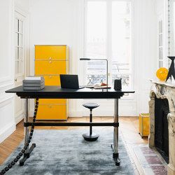 USM Haller Storage | Golden Yellow | Armoires | USM