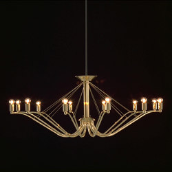 GREN chandelier | Ceiling suspended chandeliers | Okholm Lighting