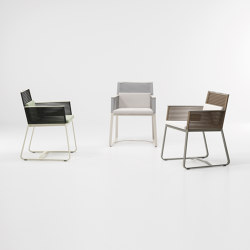 Landscape dining armchair | with armrests | KETTAL