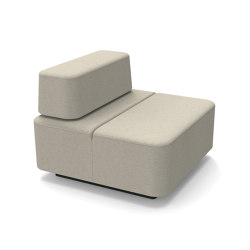 Movie Armchair | Modular seating elements | Martela