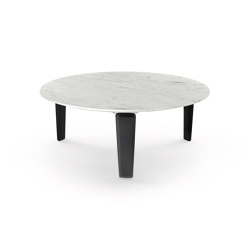 Tablet Petite table 80 H. 31 - Version avec plateau en marbre Carrara | Tables basses | ARFLEX