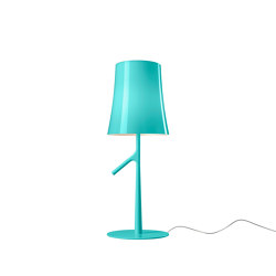 Birdie small table aquamarine | Table lights | Foscarini