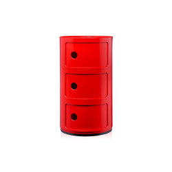 COMPONIBILI CLASSIC RED 3 MODULES | Tavolini alti | Kartell