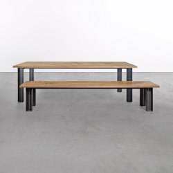 at_10 Tisch und Bank | Table-seat combinations | Silvio Rohrmoser