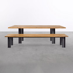 Table at_12 and Bench on_09 | Table-seat combinations | Silvio Rohrmoser