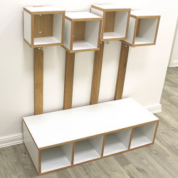 Emily Children's Wardrobe | Shelving | Andreas Janson