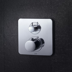 AXOR Citterio M Thermostatic Mixer for concealed installation with shut-off/diverter valve | Bath taps | AXOR