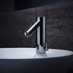 AXOR Starck Electronic Basin Mixer with temperature control DN15 battery-operated |  | AXOR