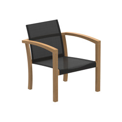 XQI relax chair teak | Sillones | Royal Botania