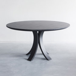 Kops Slim round table | Dining tables | Van Rossum