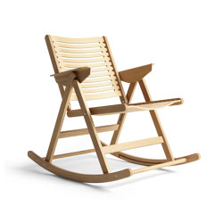 Rex Rocking Chair Natural Oak | Stühle | Rex Kralj
