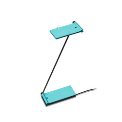ZETT USB - Turquoise | Lampade tavolo | Baltensweiler