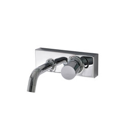 Fluid F3861 | Wall mounted wash basin mixer | Wash basin taps | Fima Carlo Frattini