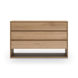 Nordic | Oak chest of drawers - 3 drawers | Sideboards | Ethnicraft