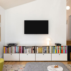 USM Haller Media | Pure White | Sideboards | USM