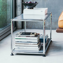 USM Haller Sidetable | Light Gray | Side tables | USM