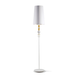 Belle de Nuit Floor Lamp I | Golden Luster (CE) | Free-standing lights | Lladró