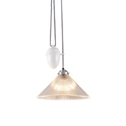 Conical Prismatic Rise and Fall Pendant Light | Suspended lights | Original BTC