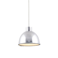 Giant 1 Pendant Light, Natural Aluminium with Wired Glass | Suspended lights | Original BTC