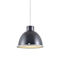 Giant 2 Pendant Light, Black with Wired Glass | Suspended lights | Original BTC