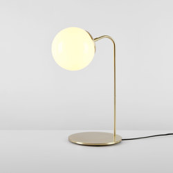 Modo Desk Lamp (Brushed brass/Cream) | Table lights | Roll & Hill