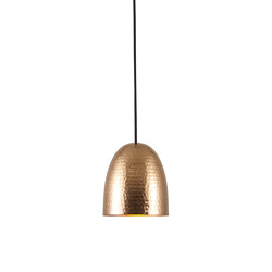 Stanley Small Pendant Light, Hammered Copper | Lámparas de suspensión | Original BTC