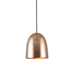 Stanley Medium Pendant Light, Hammered Copper | Suspended lights | Original BTC