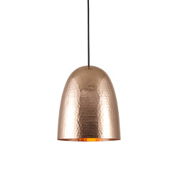 Stanley Large Pendant Light, Hammered Copper | Suspended lights | Original BTC