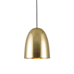 Stanley Large Pendant Light, Polished Brass | Lampade sospensione | Original BTC