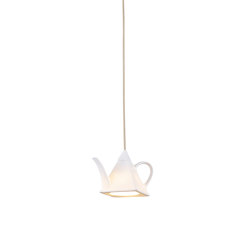 Teapot 0 Pendant Light, White | Lampade sospensione | Original BTC