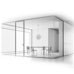 SINGLE GLASS | Wall partition systems | DVO S.R.L.